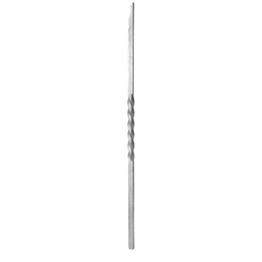FORGED ALUM BALUSTER - 769/7 - CENTER TWIST - 9/16